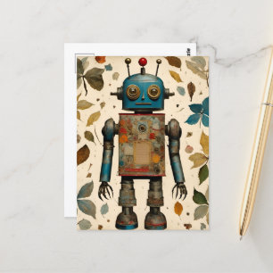 A Robot Collage Vykort