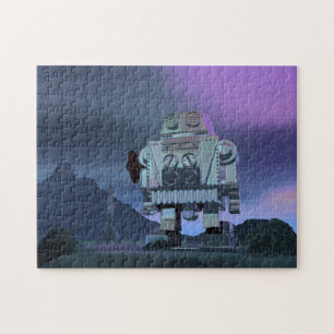 A Robot Måne Walker Pussel