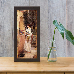 A Roman Offering av John William Waterhouse Poster
