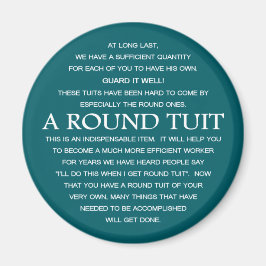 A Round Tuit Magnet