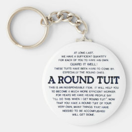 A Round Tuit Nyckelring