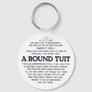 A Round Tuit Nyckelring