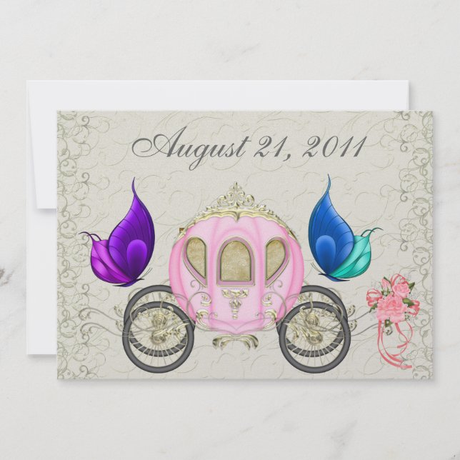 A Royal Bröllop/Gala Party - SRF Inbjudningar (Framsida)