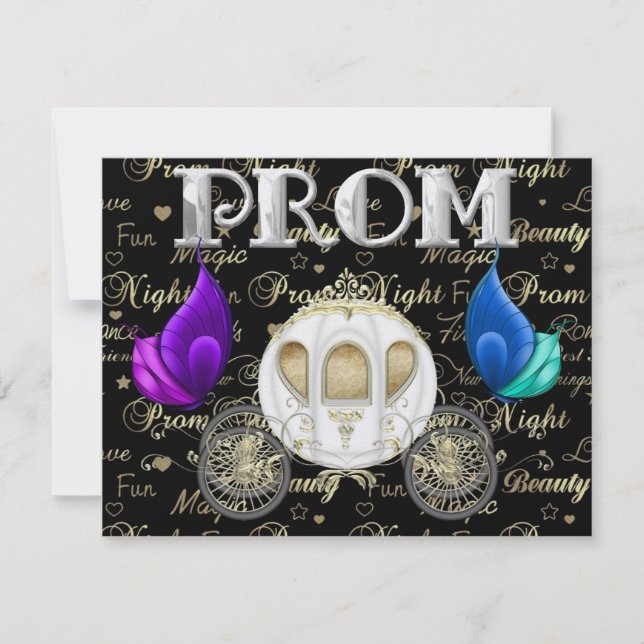 A ROYAL PROM PARTY - SRF INBJUDNINGAR (Framsida)