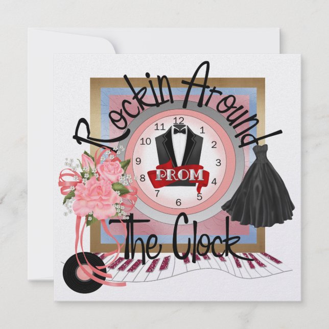 A ROYAL PROM PARTY - SRF INBJUDNINGAR (Framsida)