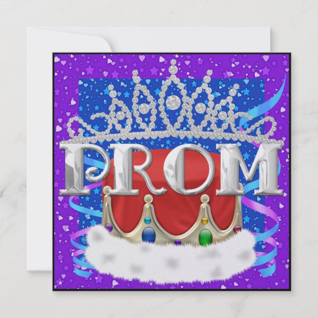 A ROYAL PROM PARTY - SRF INBJUDNINGAR (Framsida)
