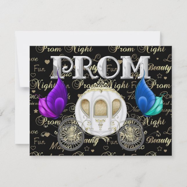 A ROYAL PROM PARTY - SRF INBJUDNINGAR (Framsida)