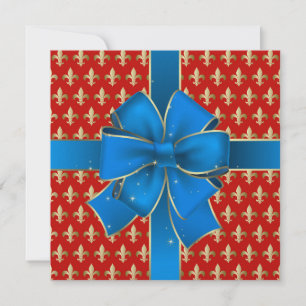 A Royally Elegant Fleur de Lis-inbjudan - SRF Inbjudningar