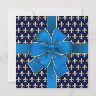 A Royally Elegant Fleur de Lis-inbjudan - SRF Inbjudningar