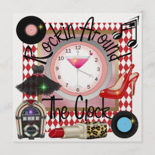 A Royally Rockin'Party - SRF Inbjudningar