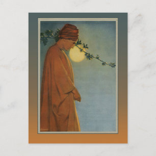 A RUBY KINDLES IN VINE from Rubaiyat Vykort