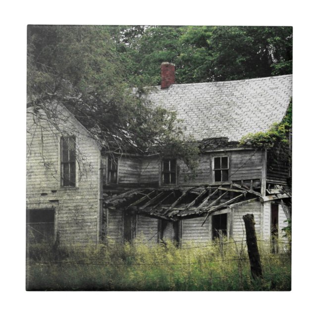 A Rural Missouri Abandoned House Kakelplatta (Framsidan)