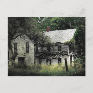 A Rural Missouri Abandoned House Vykort