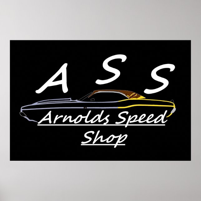 A.S.S. poster. Poster (Framsidan)