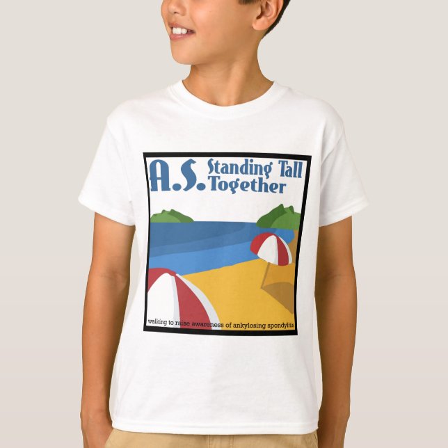 A.S. Stå högväxt tillsammans T Shirt (Framsida)