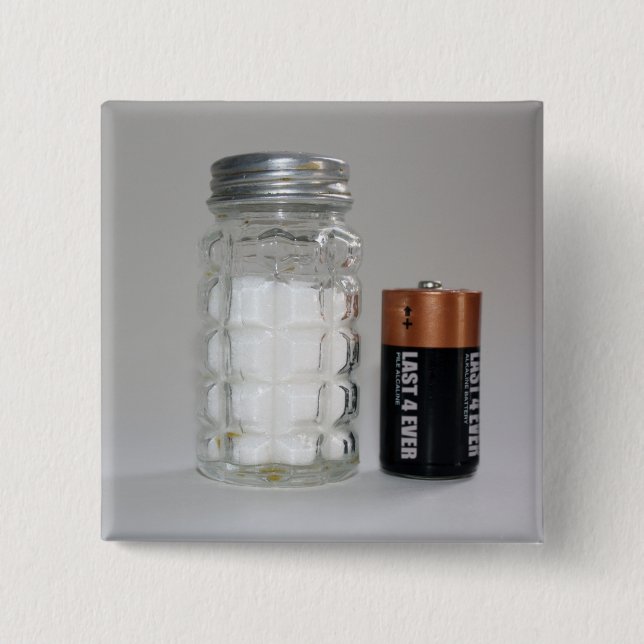 A Salt and Battery Knapp (Framsida)