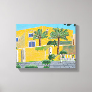 A Salwa Garden Village canvas