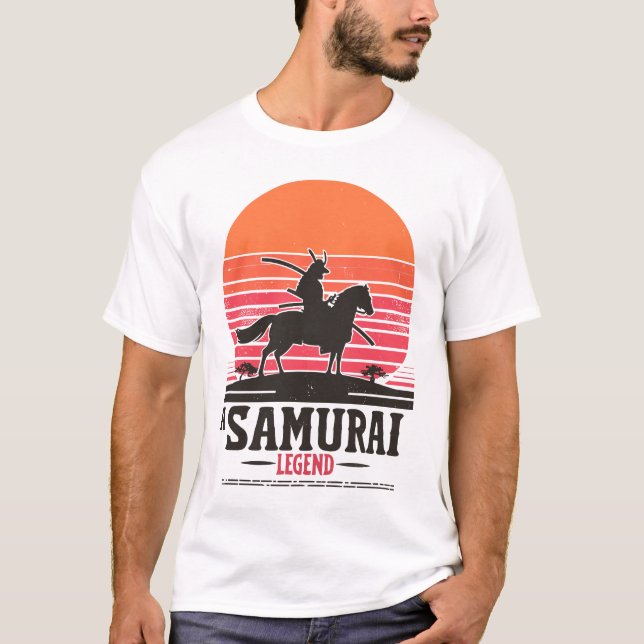 A Samurai Legend T Shirt (Framsida)