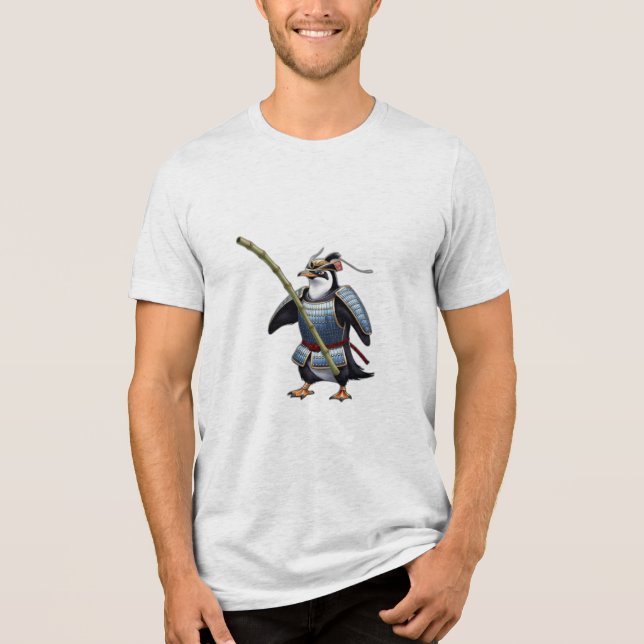 A samurai penguin f t shirt (Framsida)