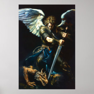 A Sång och Angel vs Dragon Poster