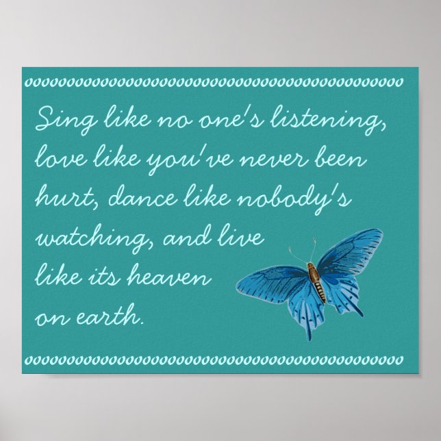 A SÅNG POSTER (Framsidan)