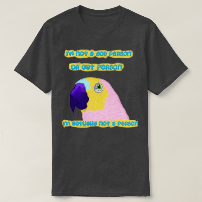 A Sassy Parrot T Shirt (Design framsida)