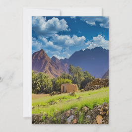 A Scenia Landscape of the UAE Julkort