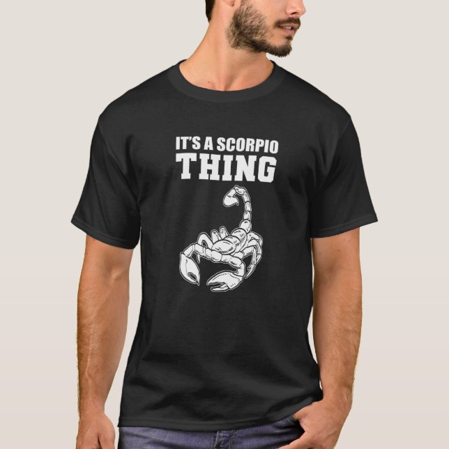 A Scorpio Sak T Shirt (Framsida)