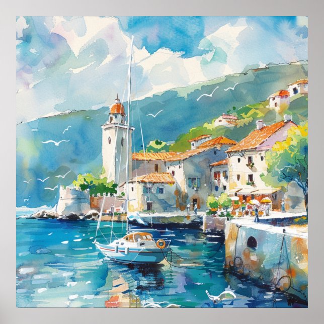 A Sea Port Poster (Framsidan)