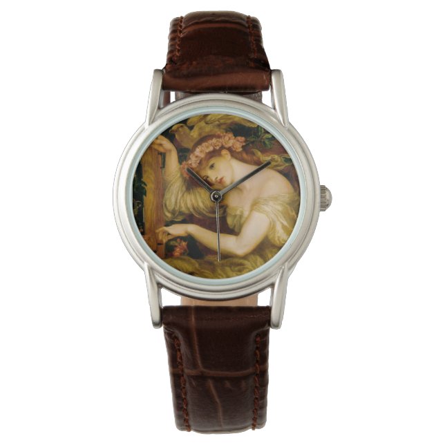 A Sea Spell (av Dante Gabriel Rossetti) Armbandsur (Framsida)
