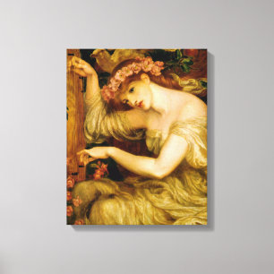 A Sea Spell (av Dante Gabriel Rossetti) Canvastryck