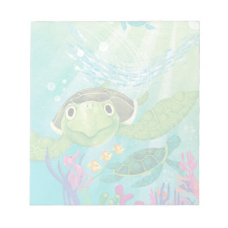 A Sea Turtle Rädding Anteckningsblock