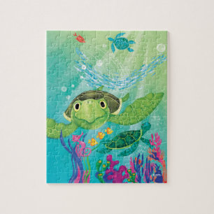 A Sea Turtle Rädding Pussel