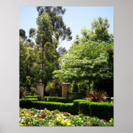 A Secret Garden Balboa Park Poster