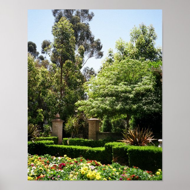 A Secret Garden Balboa Park Poster (Framsidan)