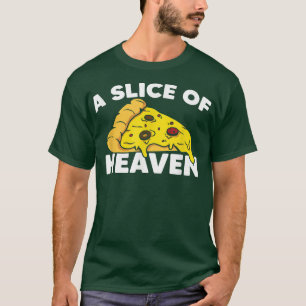 A Segce Heaven Pizza Food Älskare Humor italiensk  T Shirt