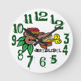 A SERPIENTE EMPLUMADA, Quetzalcoatl Rund Klocka