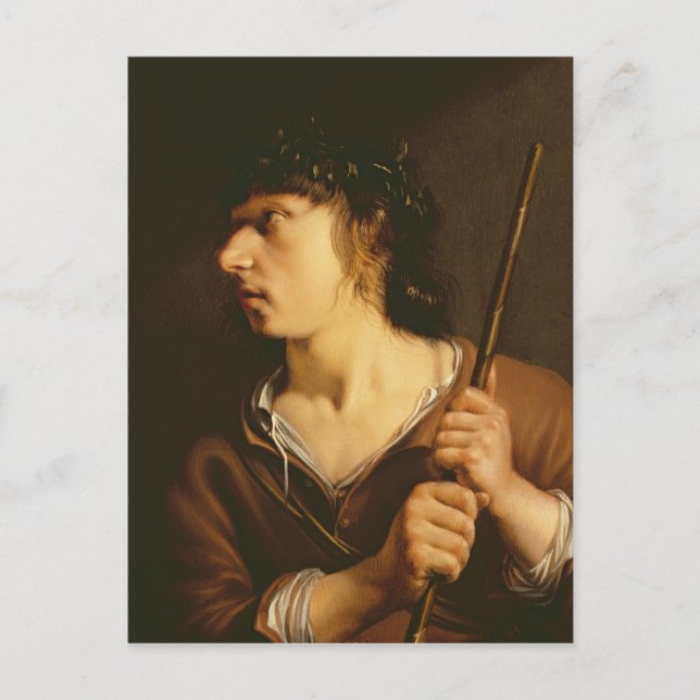 A Shepherd, 1635 Vykort (Framsida)
