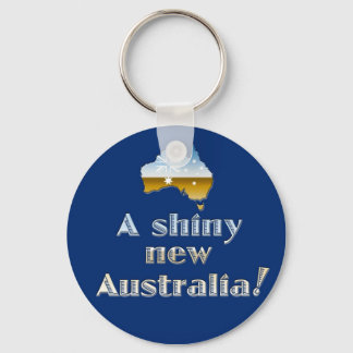 A Shiny New Australia Nyckelring