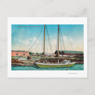 A Shipping Schooner ScenePetaluma, CA Vykort