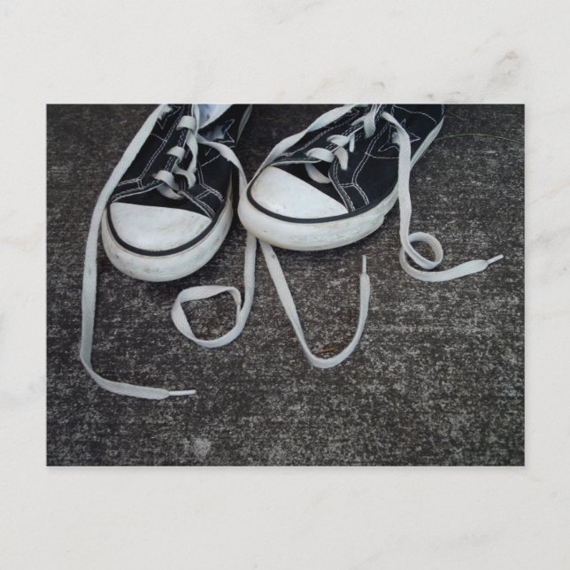 A Shoe Kärlek Affair Vykort (Framsida)