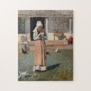 A Sick Chicken Winslow Homer Pussel
