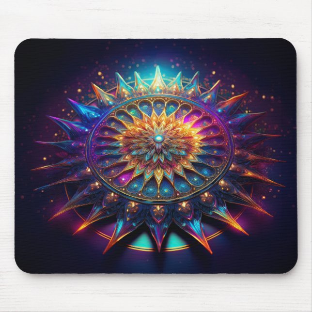 A Sierpinski Gasket Fractal Musmatta (Framsidan)