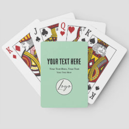 A simple custom business template in a modern logo casinokort