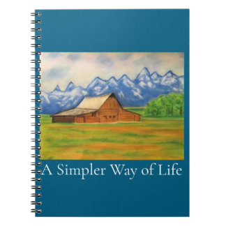 A Simpler Way of Life Classic Notebook Anteckningsbok