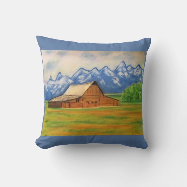 A Simpler Way of Life Throw Pillow Kudde (Framsida)