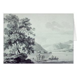A Sjö Scene Hälsningskort