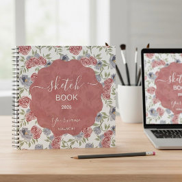 A Sketchbook in Cool, Earthy Roses