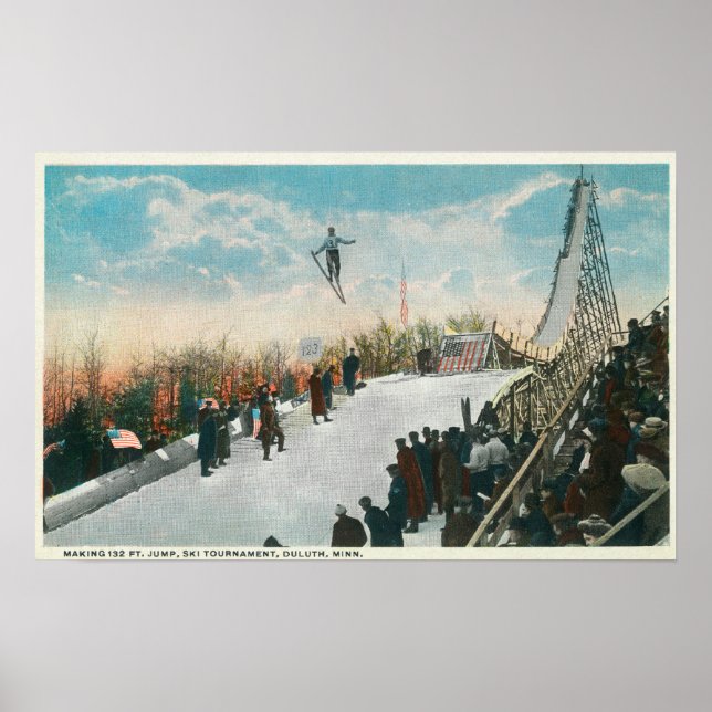 A Ski Tournament Jump Poster (Framsidan)
