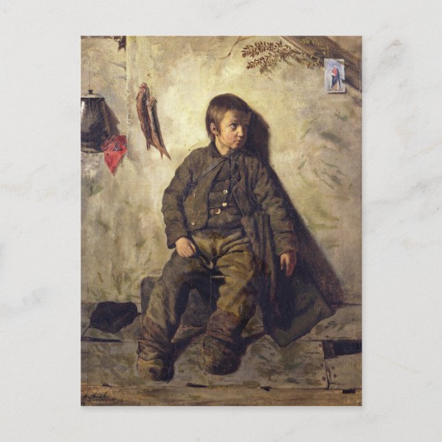 A Skorsten svepen från Savoie, 1832 Vykort (Framsida)